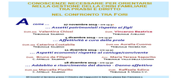 Le quattro “A” della crisi familiare