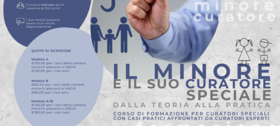 Il minore e il suo curatore speciale. Corso di formazione per curatori speciali.